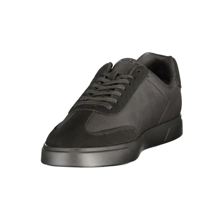 Calvin Klein Black Polyester Men’s Sneaker