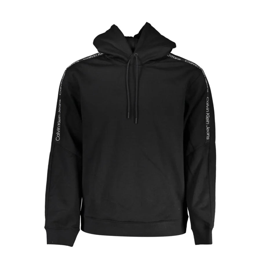 Calvin Klein Black Polyester Men’s Sweatshirt