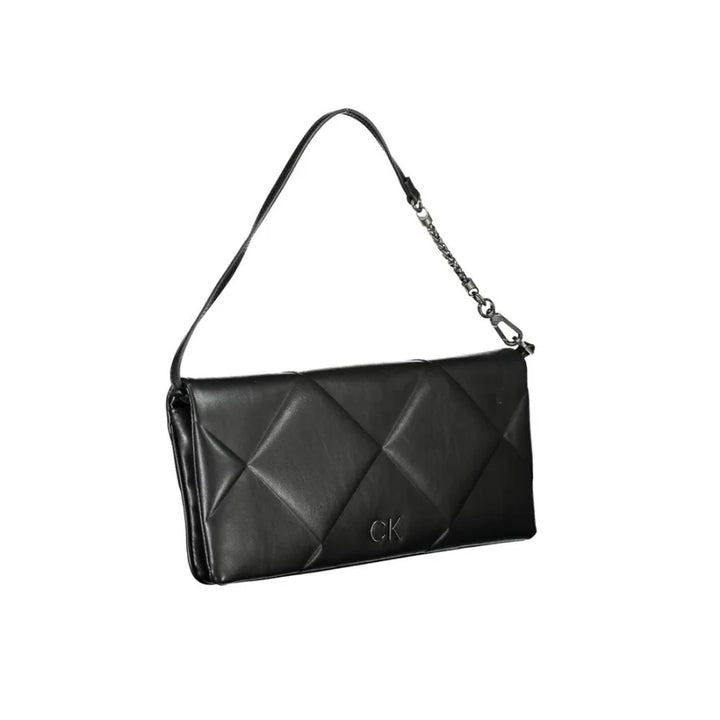 Calvin Klein Black Polyester Woman Handbag