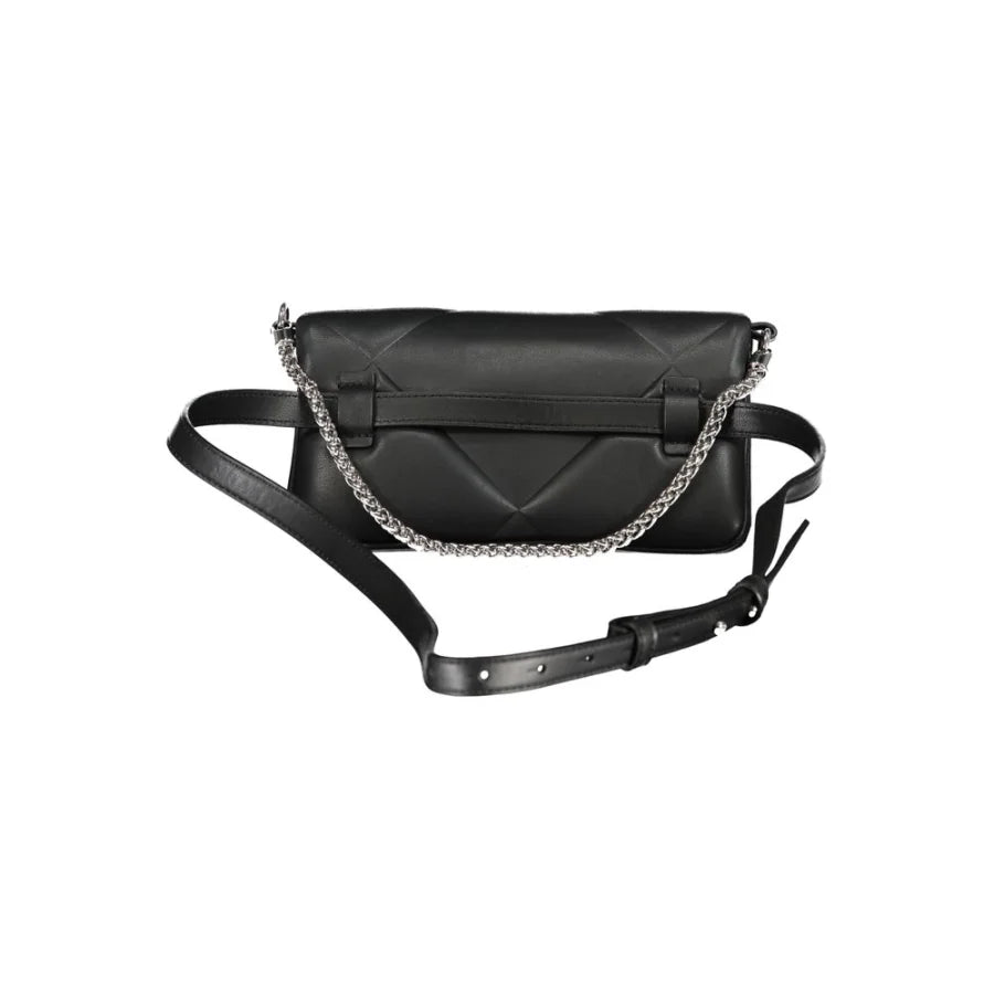 Calvin Klein Black Polyester Women Handbag