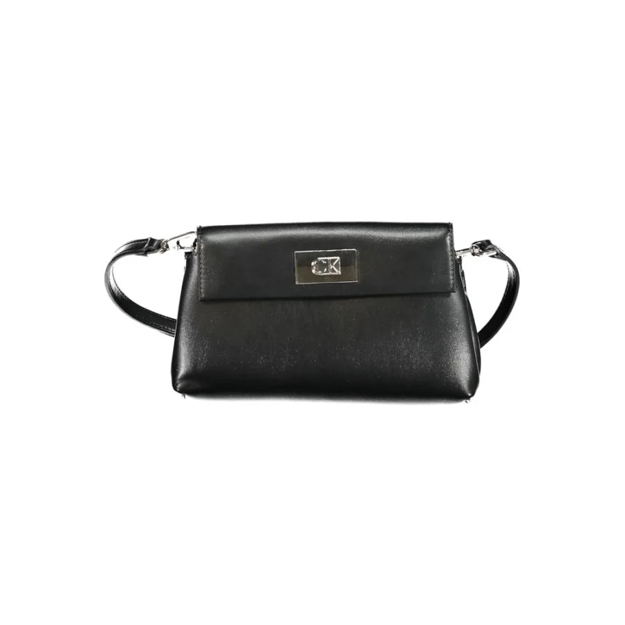 Calvin Klein Black Polyester Women Handbag