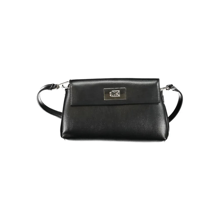 Calvin Klein Black Polyester Women Handbag
