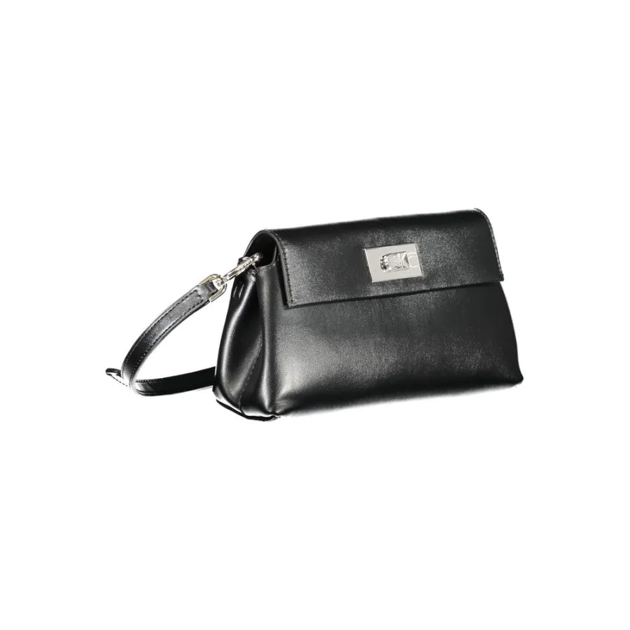Calvin Klein Black Polyester Women Handbag