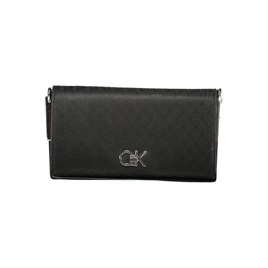 Calvin Klein Black Polyester Women Handbag