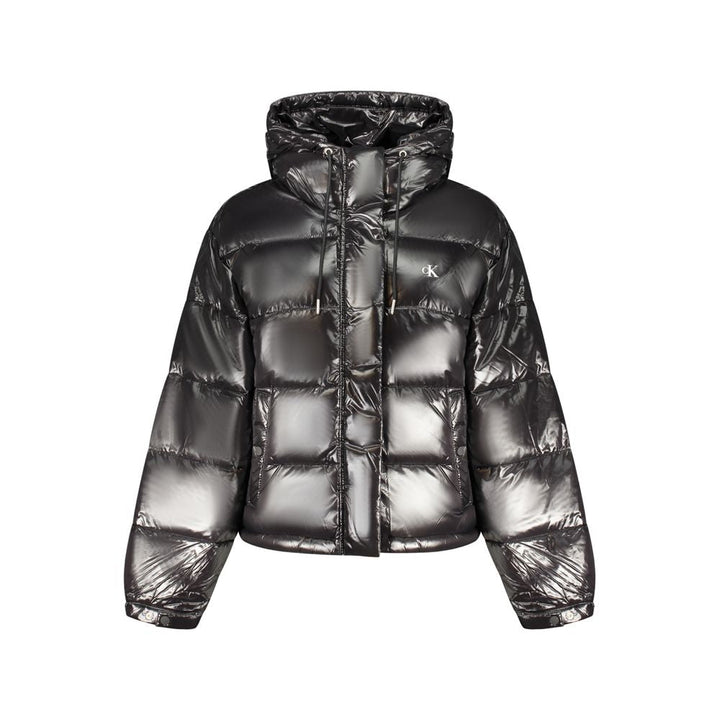 Calvin Klein Puffer Jackets - Black Polyester Women Jacket