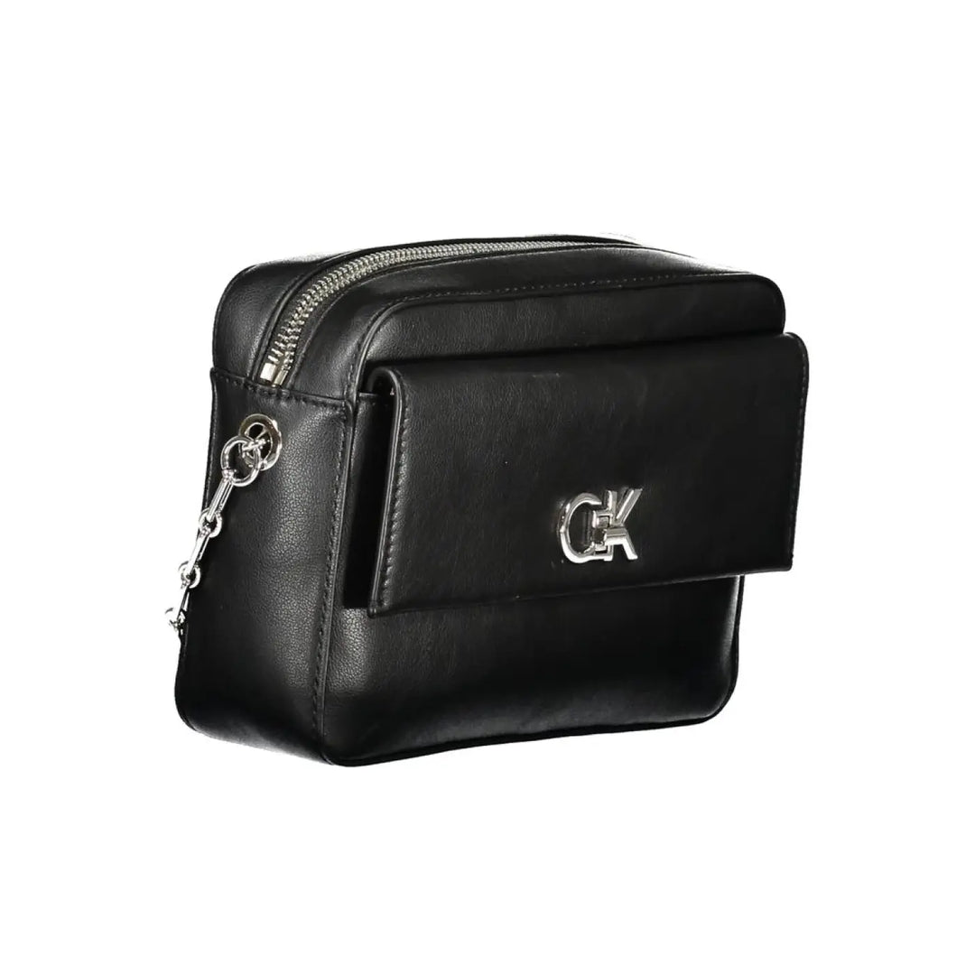 Calvin Klein - Black Polyester Women Shoulder Bag