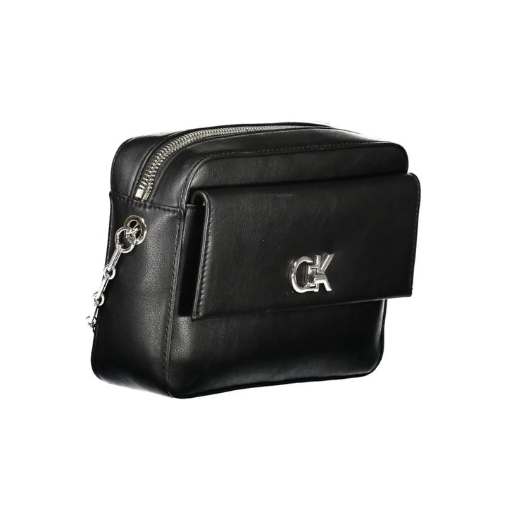 Calvin Klein - Black Polyester Women Shoulder Bag