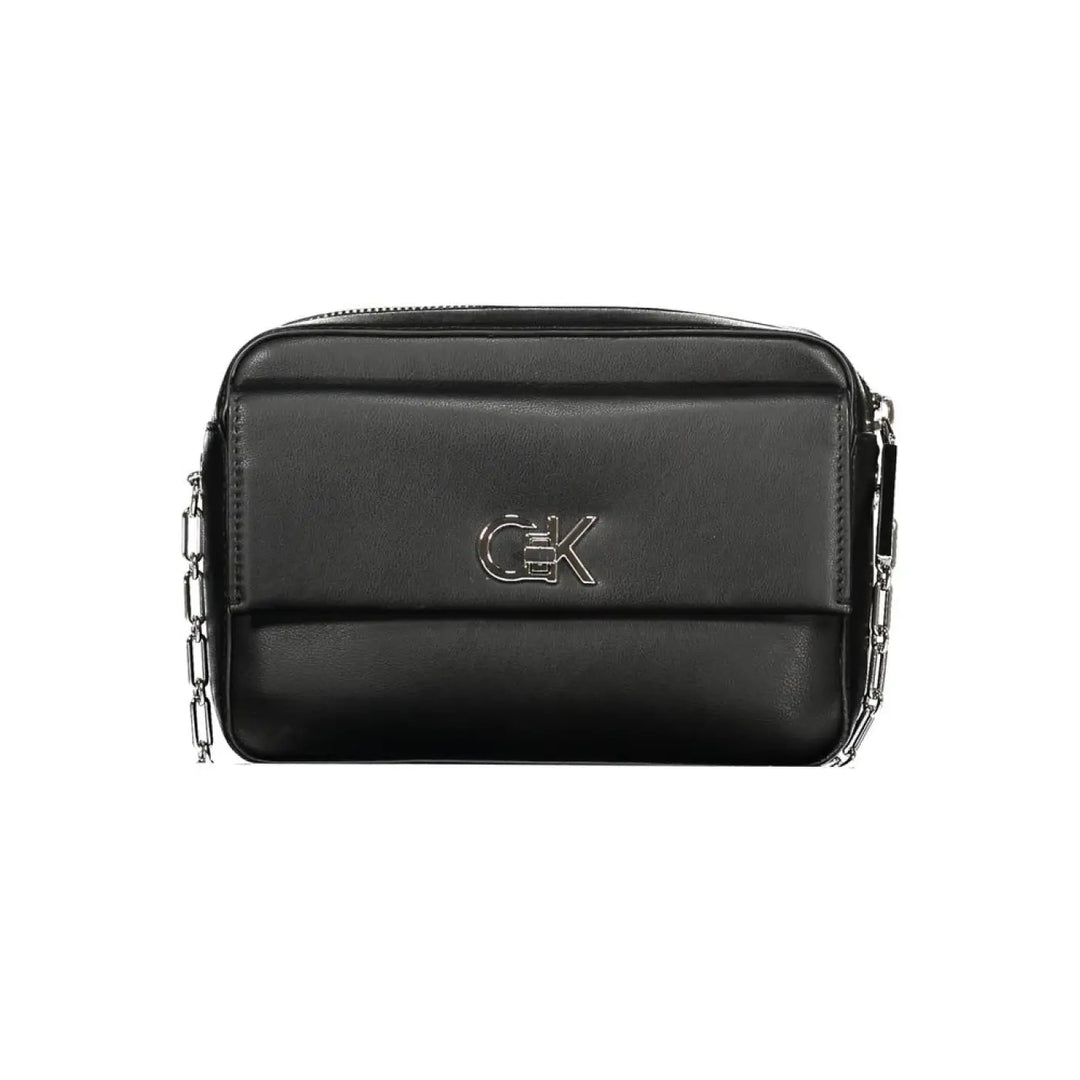 Calvin Klein - Black Polyester Women Shoulder Bag