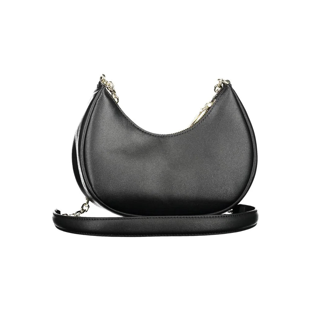 Calvin Klein Black Polyester Women Shoulder Bag