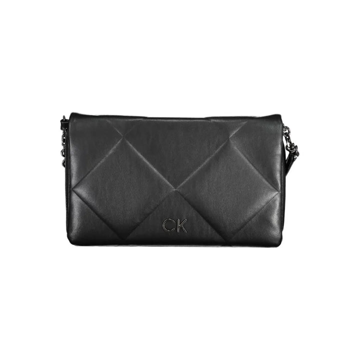 Calvin Klein Black Polyester Women Shoulder Bag