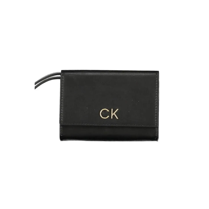 Calvin Klein Black Polyester Women Wallet