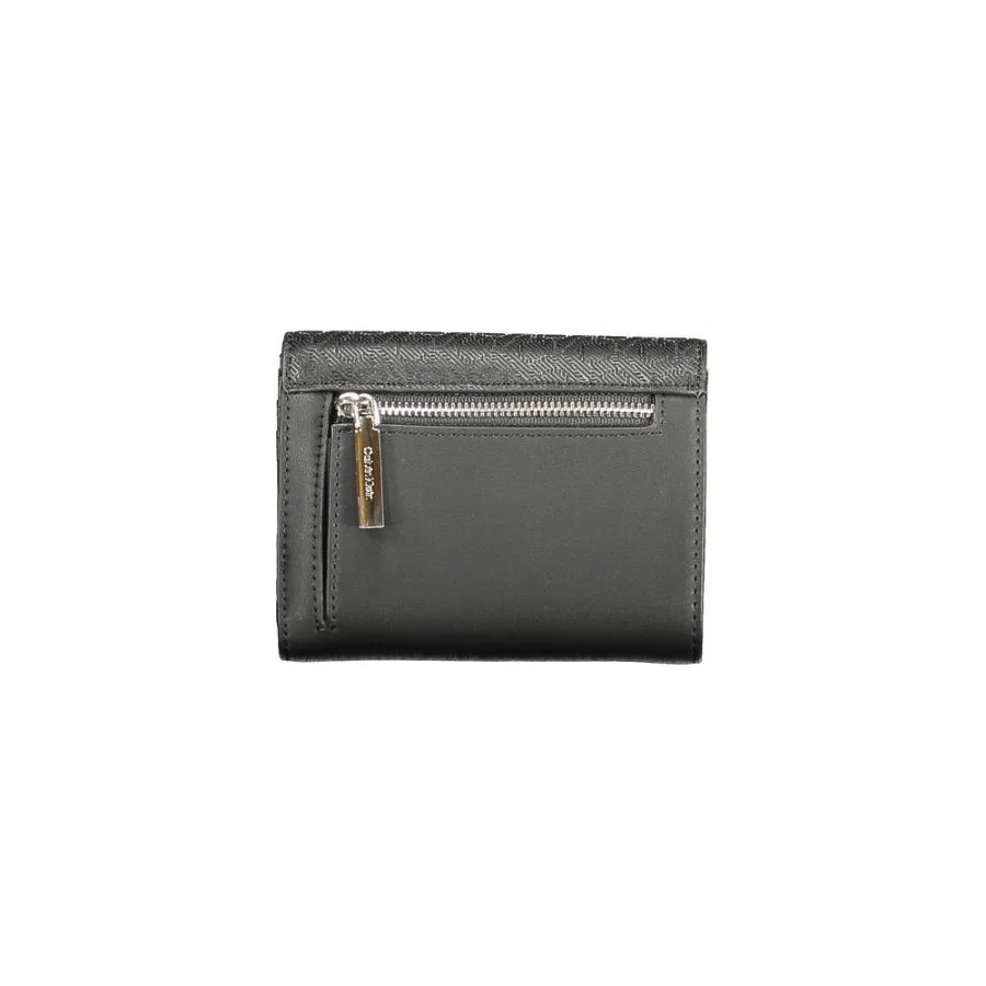 Calvin Klein Black Polyester Women Wallet