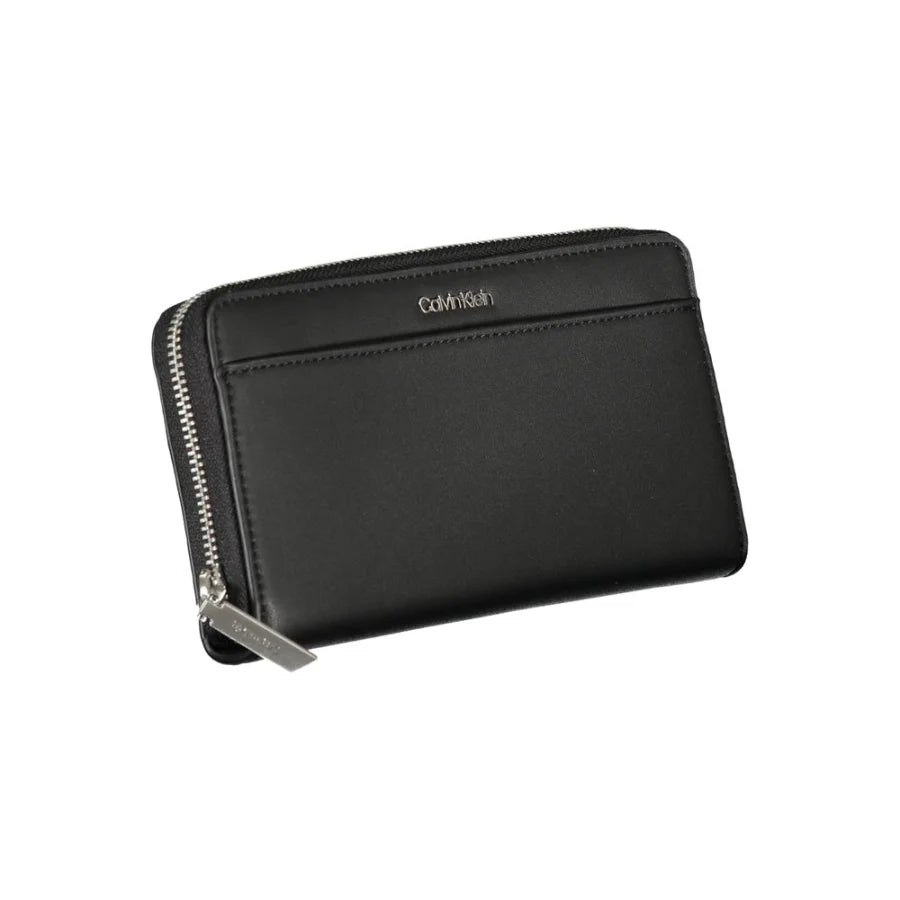 Calvin Klein Black Polyester Women Wallet