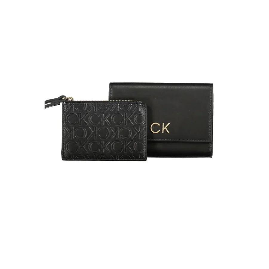 Calvin Klein Black Polyester Women Wallet