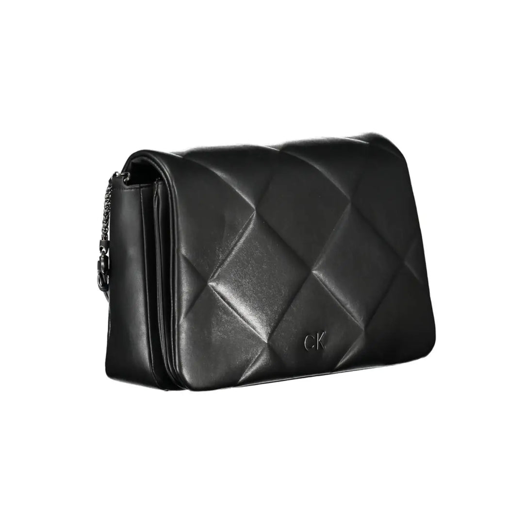 Calvin Klein Black Polyester Women’s Shoulder Bag