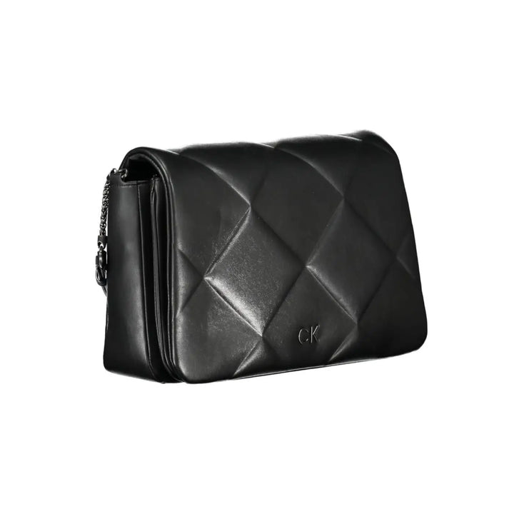 Calvin Klein Black Polyester Women’s Shoulder Bag