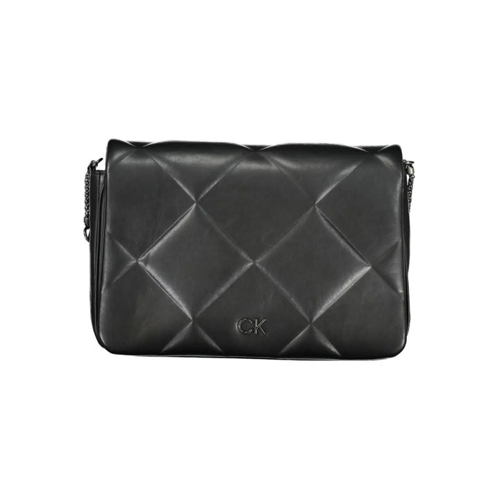 Calvin Klein Black Polyester Women’s Shoulder Bag