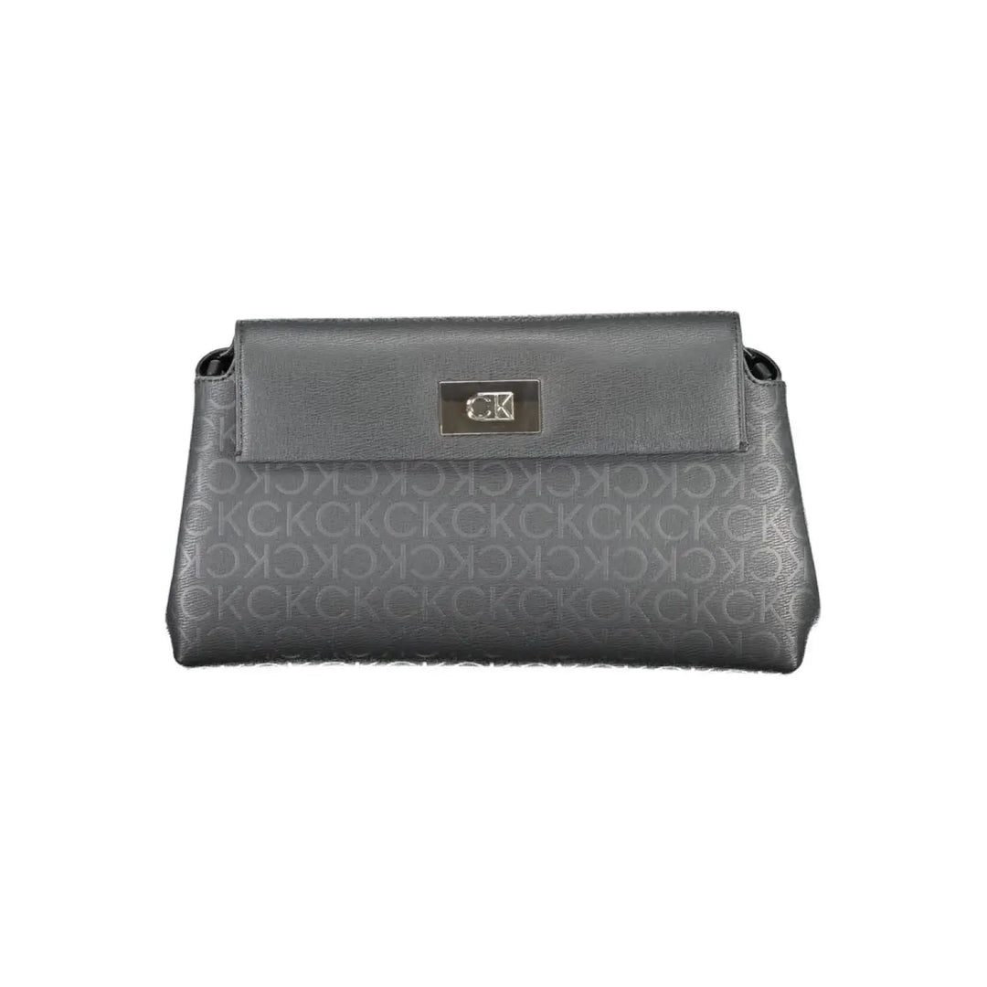 Calvin Klein Black Polyester Women’s Shoulder Bag