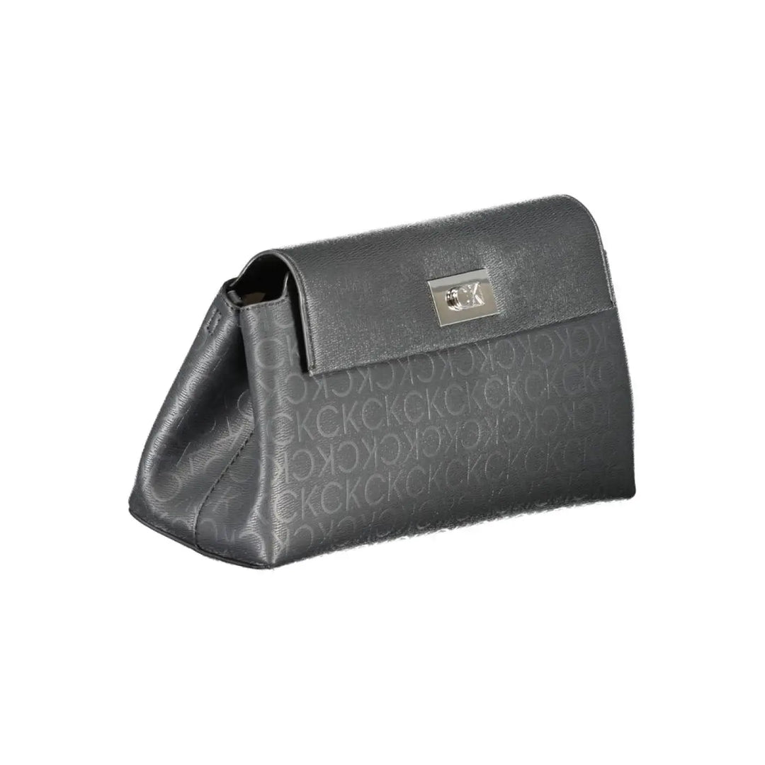 Calvin Klein Black Polyester Women’s Shoulder Bag