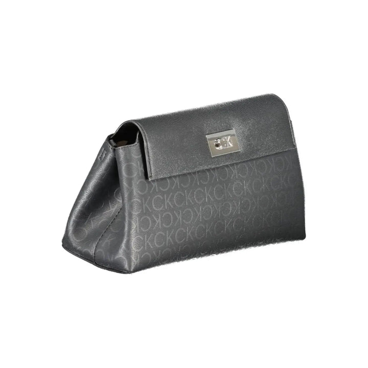 Calvin Klein Black Polyester Women’s Shoulder Bag