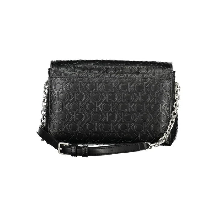 Calvin Klein Black Polyester Women’s Shoulder Bag
