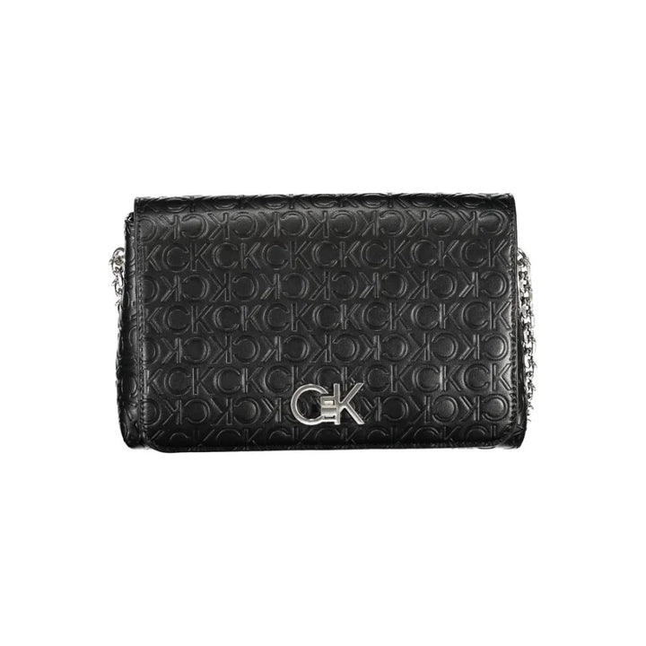 Calvin Klein Black Polyester Women’s Shoulder Bag
