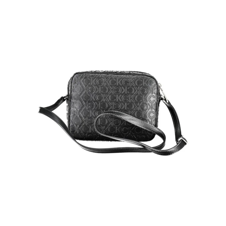 Calvin Klein Black Polyester Women’s Shoulder Bag