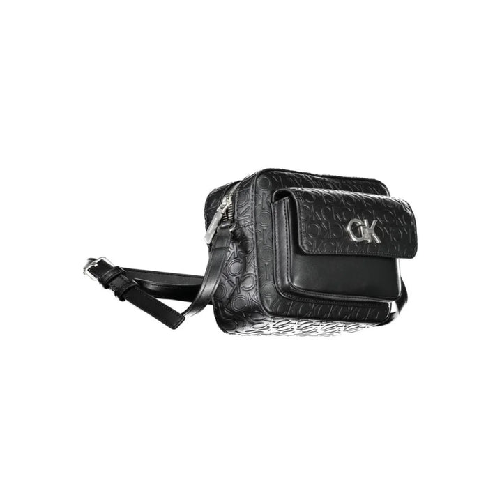 Calvin Klein Black Polyester Women’s Shoulder Bag