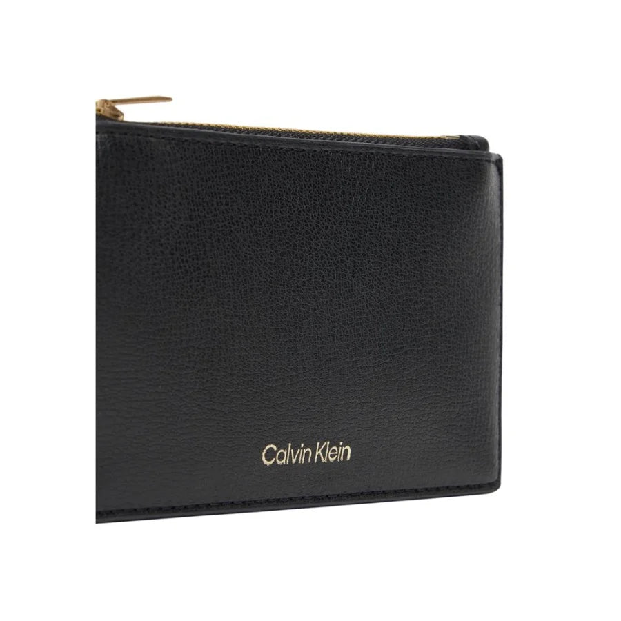 Calvin Klein Black Polyethylene Cardholder