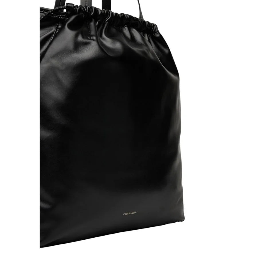 Calvin Klein Black Polyethylene Handbag