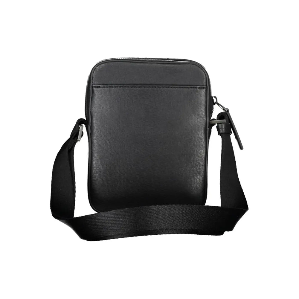 Calvin Klein Black Polyurethane Men Shoulder Bag