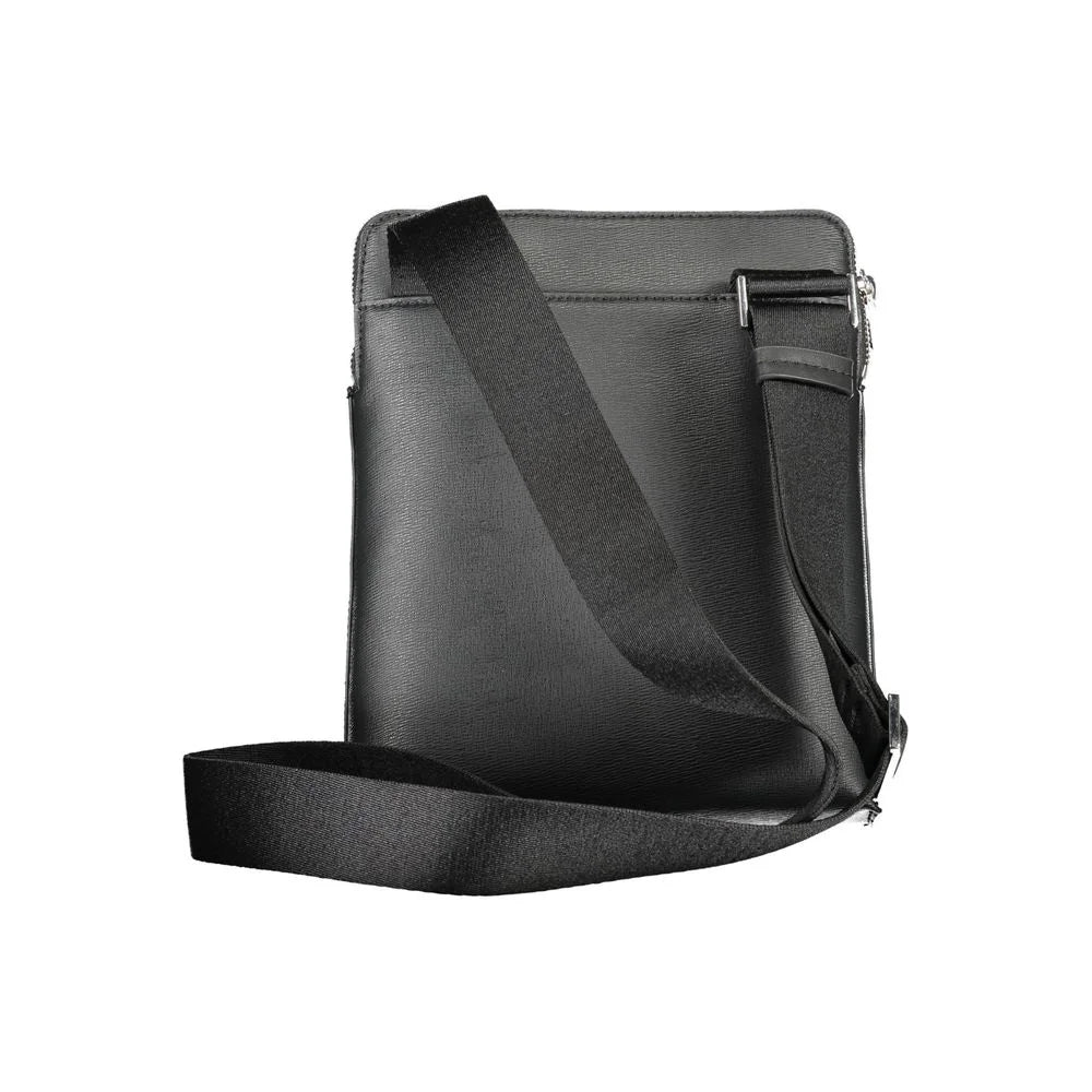 Calvin Klein Black Polyurethane Men Shoulder Bag
