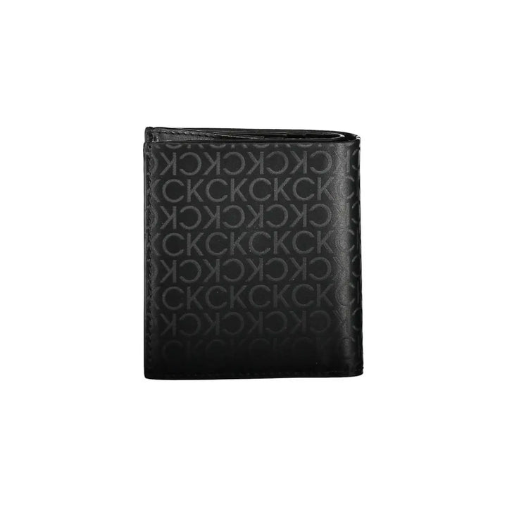 Calvin Klein Black Polyurethane Men Wallet