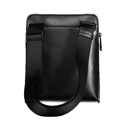 Calvin Klein Black Polyurethane Men’s Shoulder Bag
