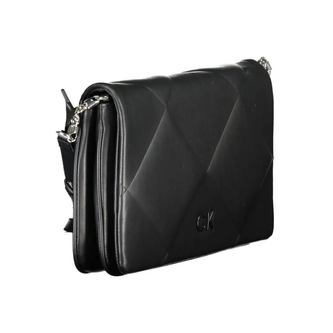 Calvin Klein Black Polyurethane Women Handbag