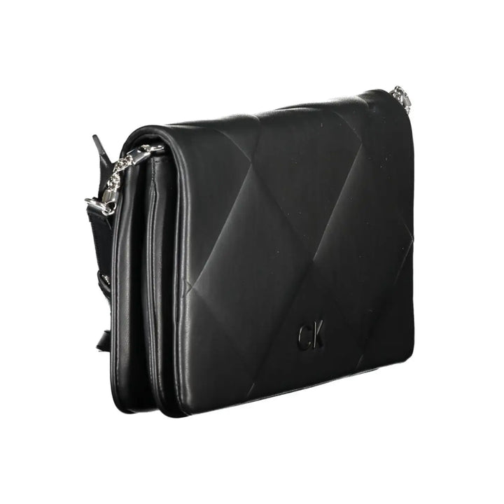 Calvin Klein Black Polyurethane Women Handbag