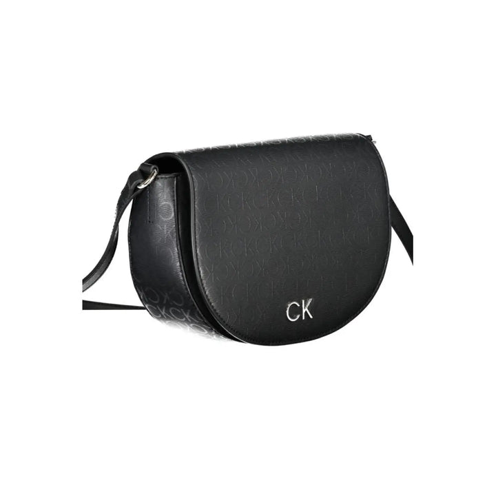 Calvin Klein - Black Polyurethane Women Shoulder Bag