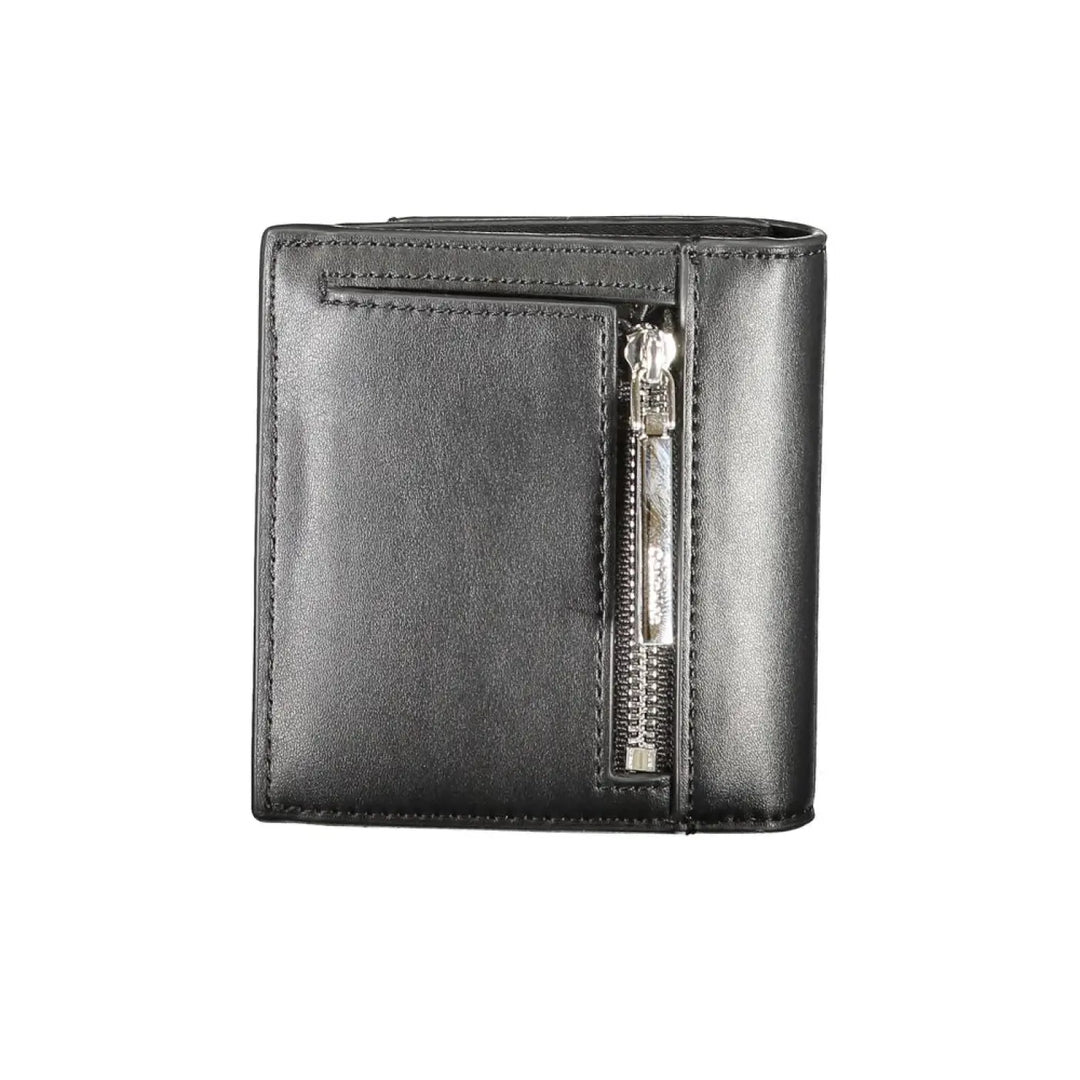 Calvin Klein Black Polyurethane Women Wallet