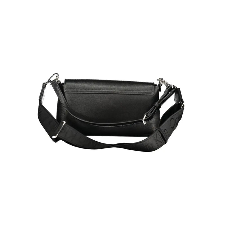 Calvin Klein Black Polyurethane Women’s Handbag