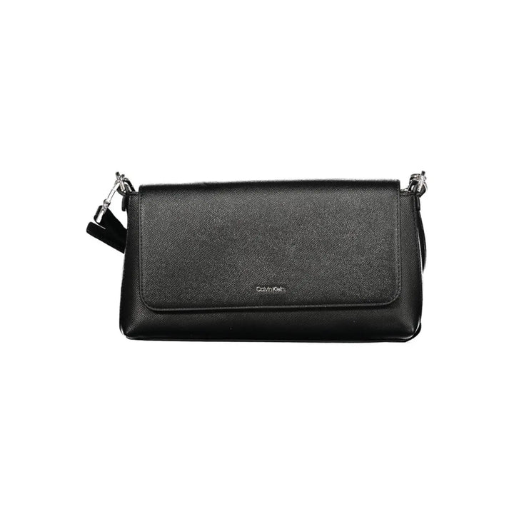 Calvin Klein Black Polyurethane Women’s Handbag