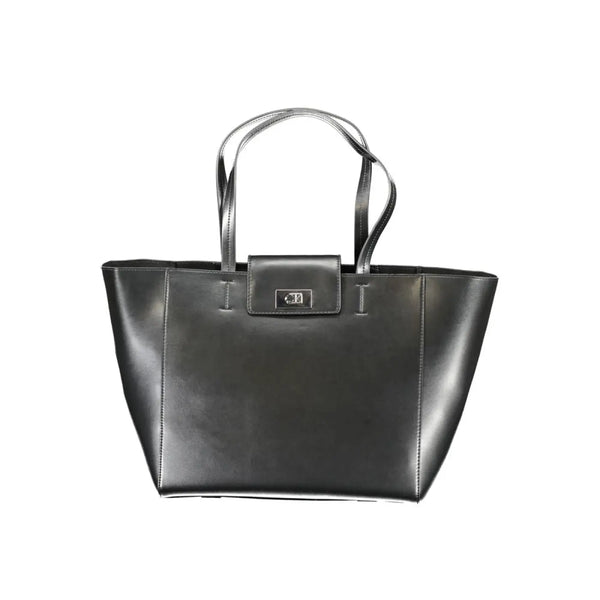 Calvin Klein - Black Recycled Polyester Women Handbag