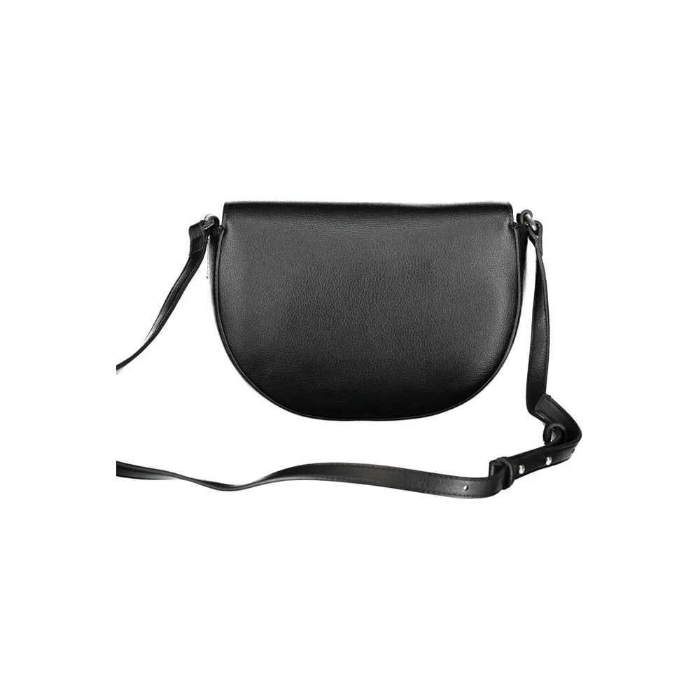 Calvin Klein Black Shoulder Bag with Sleek Card Pocket Design