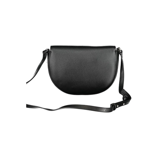 Calvin Klein Black Shoulder Bag with Sleek Card Pocket Design
