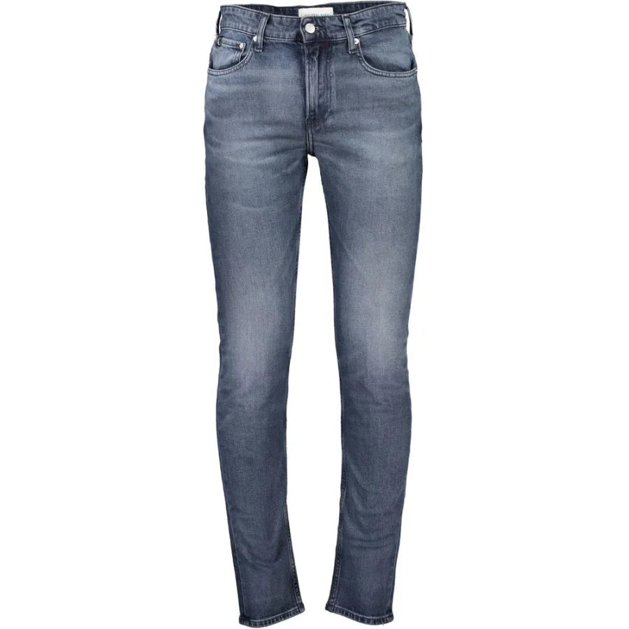 Calvin Klein Blu Cotton Men Jeans