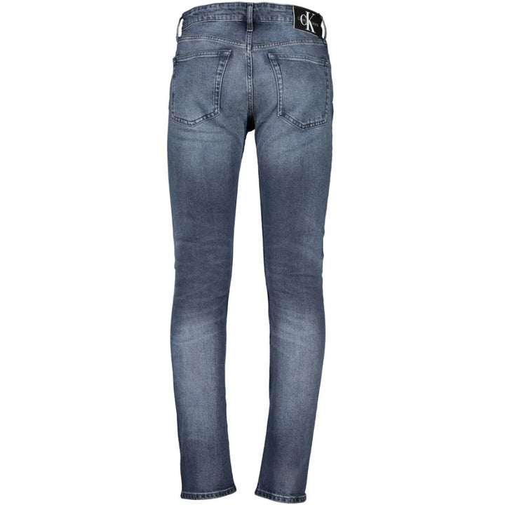 Calvin Klein Blu Cotton Men Jeans