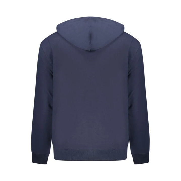 Calvin Klein Blu Cotton Men Sweatshirt