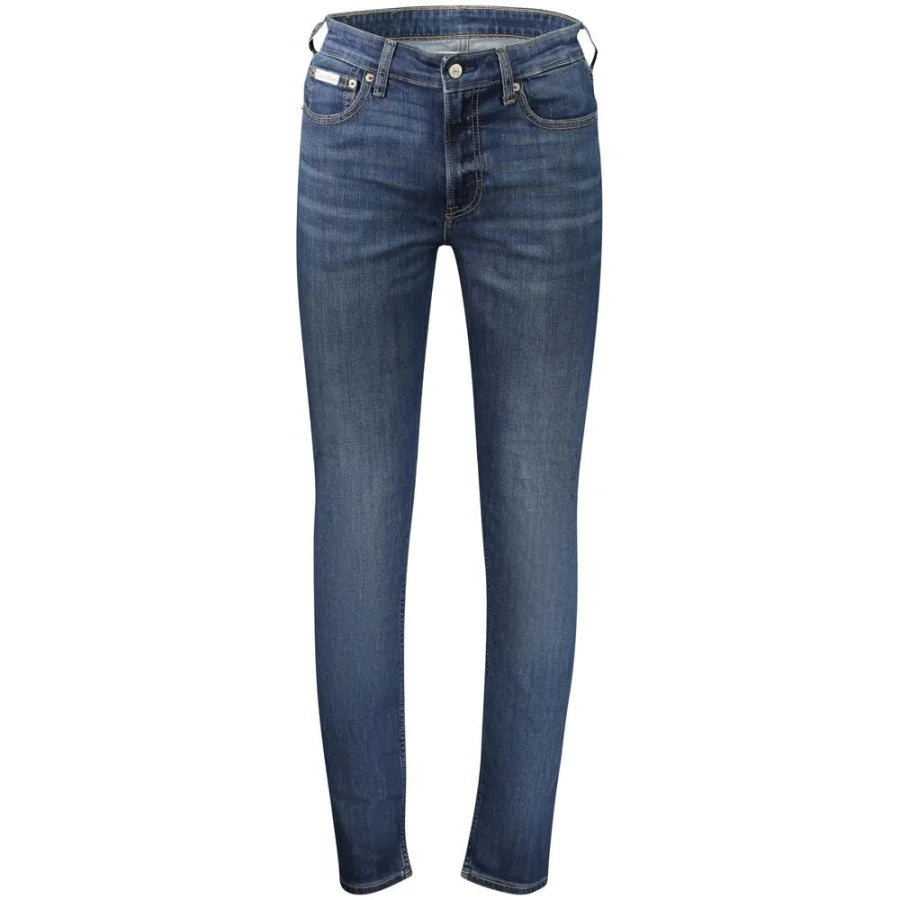 Calvin Klein Blu Cotton Men’s Jeans