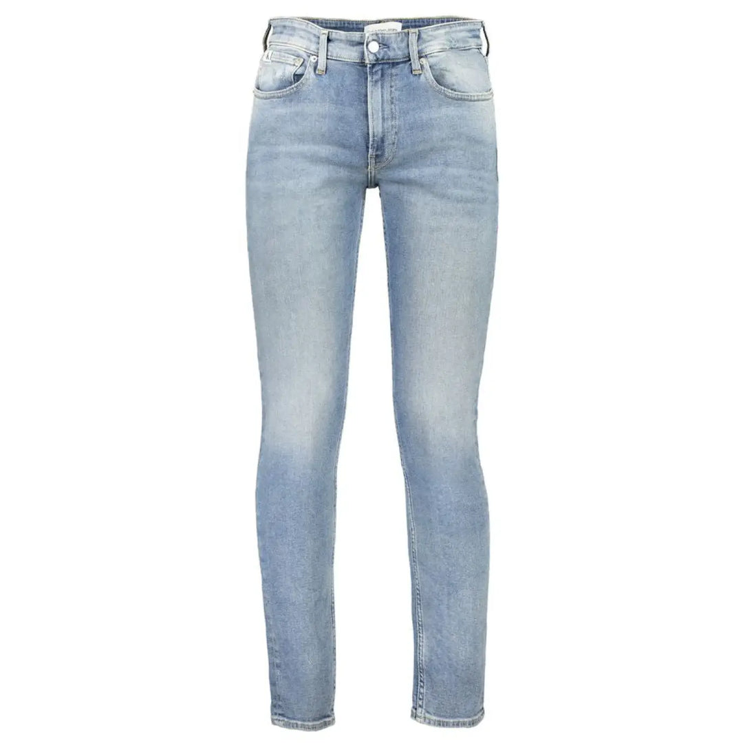 Calvin Klein Blu Cotton Men’s Slim Jeans