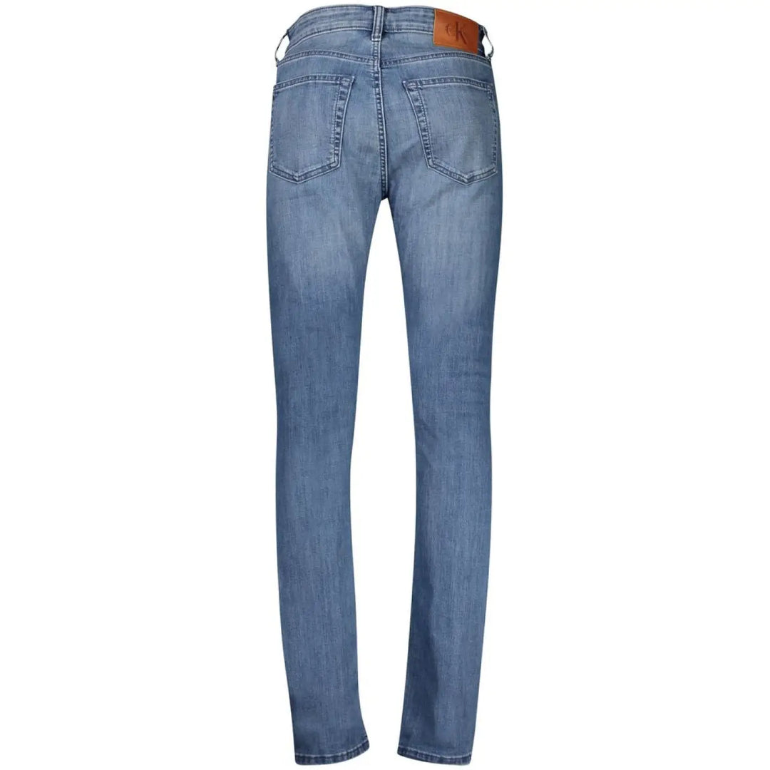 Calvin Klein Blu Cotton Men’s Slim-taper Jean