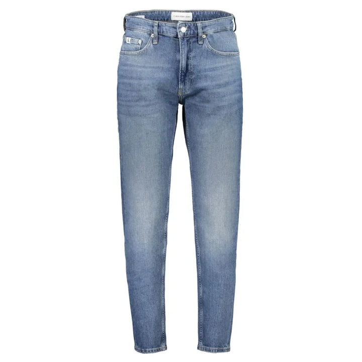 Calvin Klein Blu Cotton Men’s Tapered Jean
